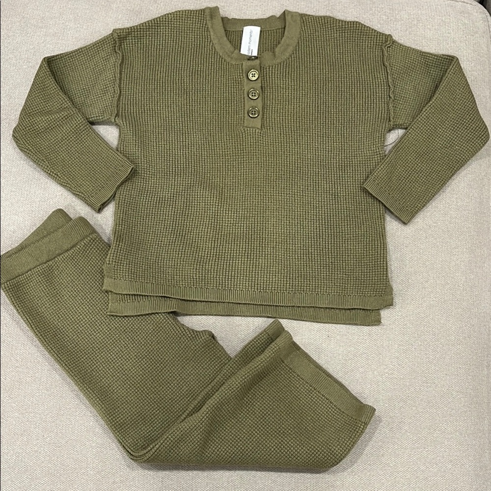 Kids Olive Green Set